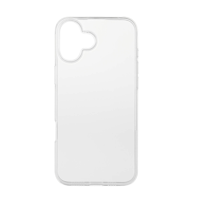 Onsala Back Recycled Clear Case TPU iPhone 16 Plus Clear