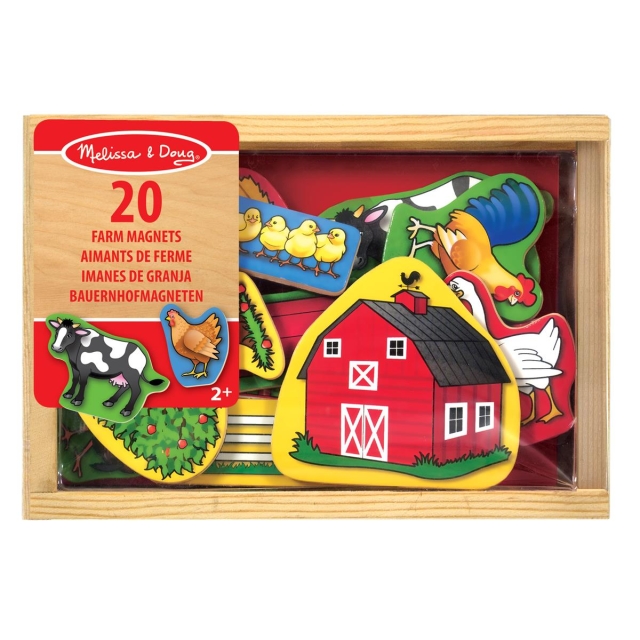 Melissa & Doug Puiset magneetit maatila
