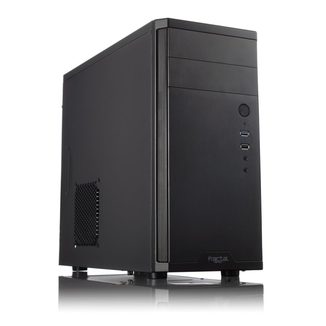 Fractal Design Kab Fractal Design Core 1100 minitower Musta ilman virtalähdettä (PSU)