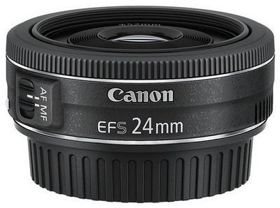 Canon EF-S 24 mm f/2,8 STM pannukakkuobjektiivi