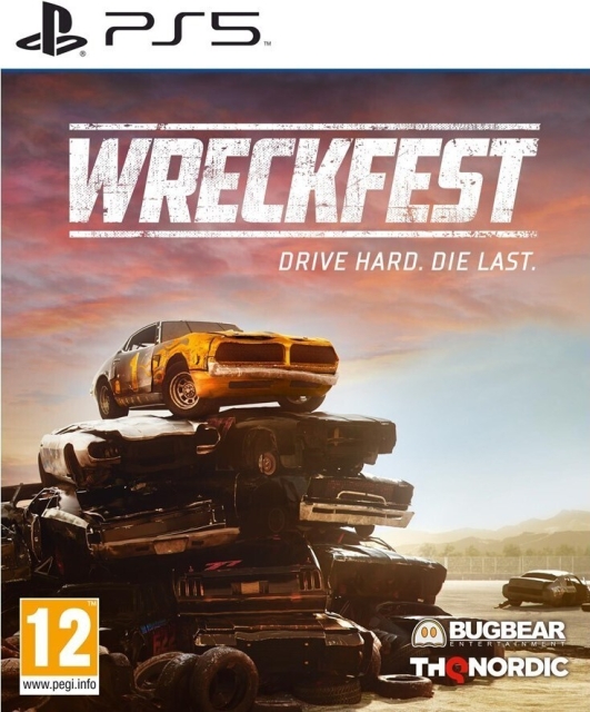 Bugbear Wreckfest-peli, PS5
