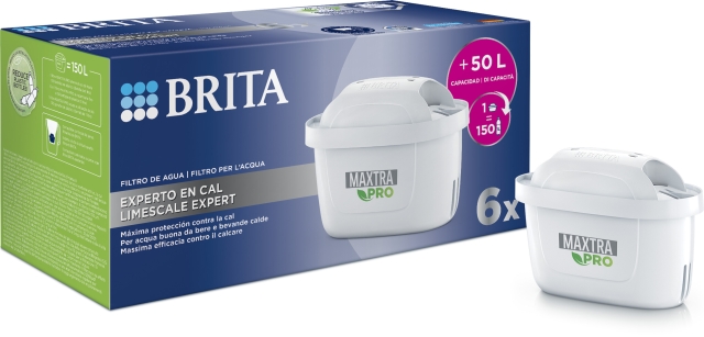 BRITA Maxtra Pro Limescale -kalkinpoistosuodatin, 6 kpl