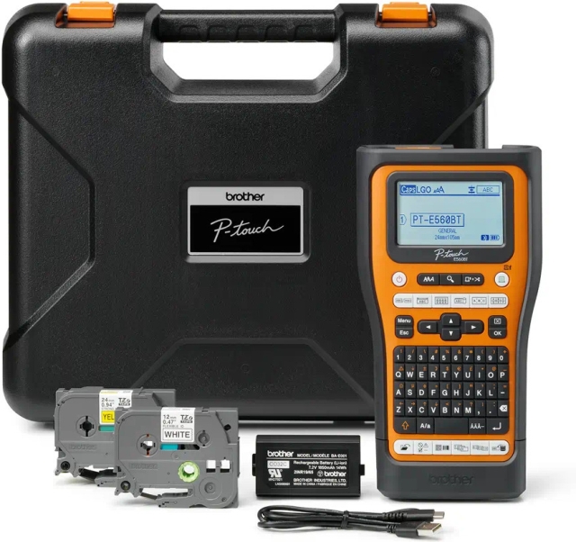 Brother PT-E560BTVP Pro-tarratulostin setti