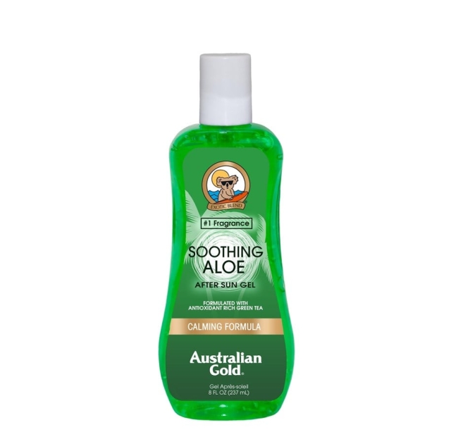 Australian Gold Rauhoittava Aloe Aftersun-geeli 237 ml