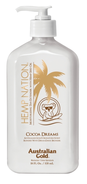 Australian Gold Hemp Nation Cocoa Dreams Tan Extender Body Lotion 535 ml