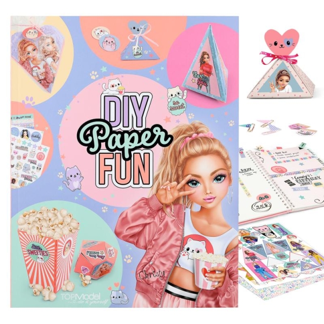 TOPModel DIY Paperin hauska kirja CUTIE STAR - (412581)