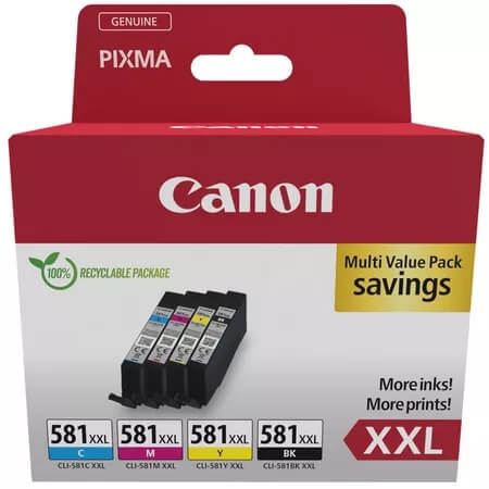Canon Ink 1998C007 CLI-581XXL Multipack