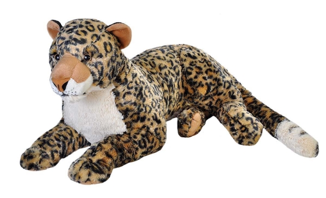 Wild Republic Cuddlekins Jumbo Afrikkalainen leopardi 76 cm