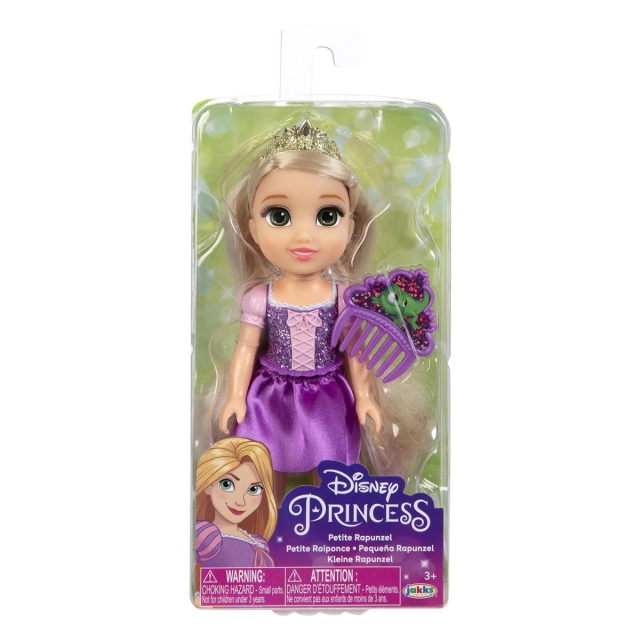 JAKKS Pacific Disney Princess 6 tuuman Petite-nukke kampa Rapunzelin kanssa