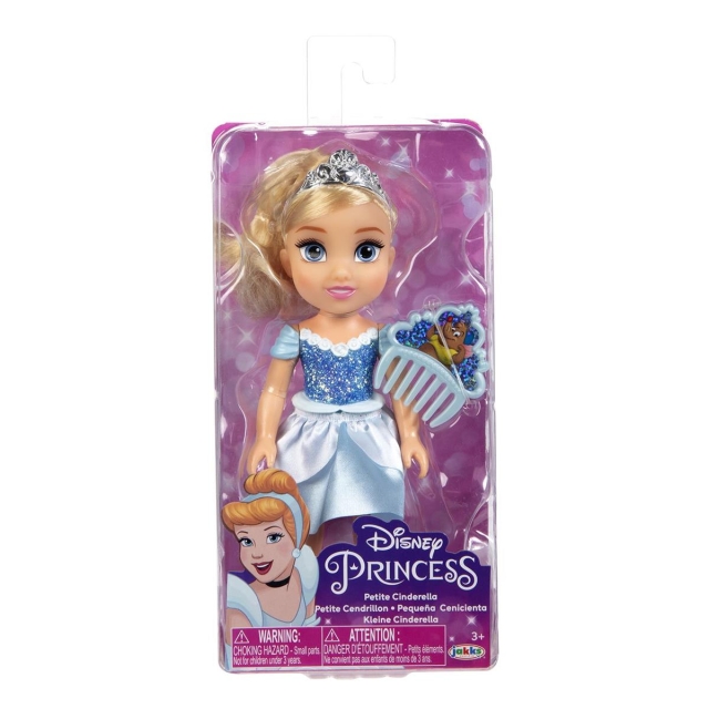 JAKKS Pacific Disney Princess 6 tuuman Petite nukke kampa Cinderella kanssa