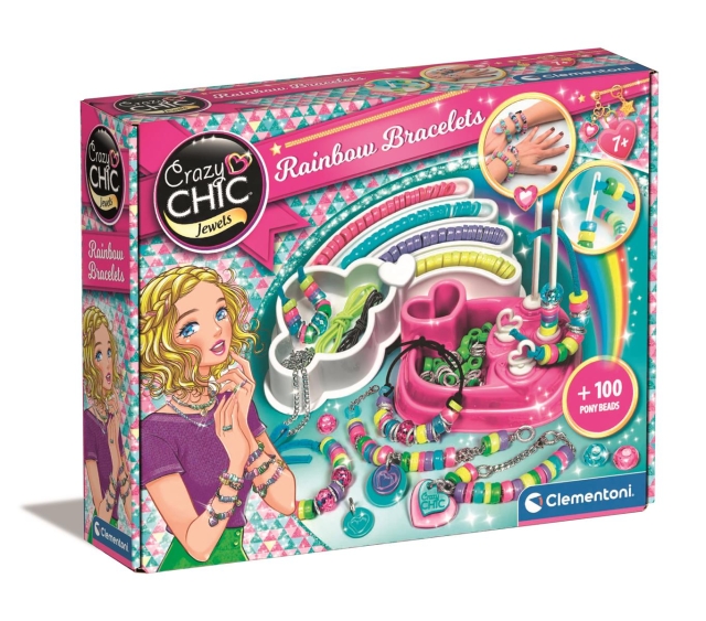 Clementoni Crazy Chic Rainbow rannekkeet