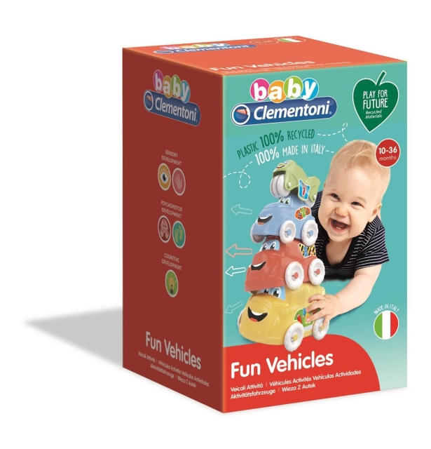 Clementoni Pinoamisajoneuvot (100% kierrätetty)