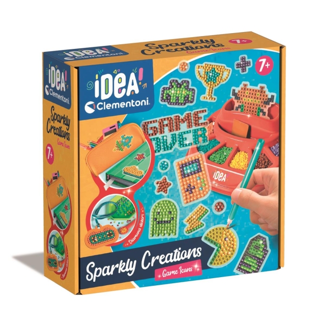 Clementoni Sparkly Creations pelin kuvakkeet