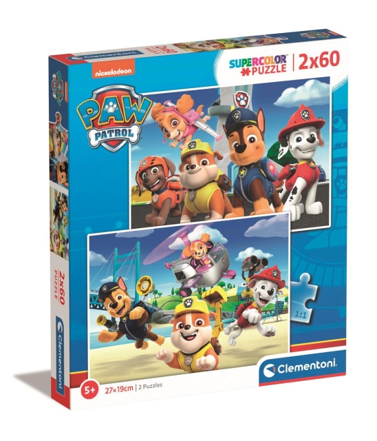 Clementoni 2x60 kpl Palapelit Lasten erikoiskokoelma Paw Patrol