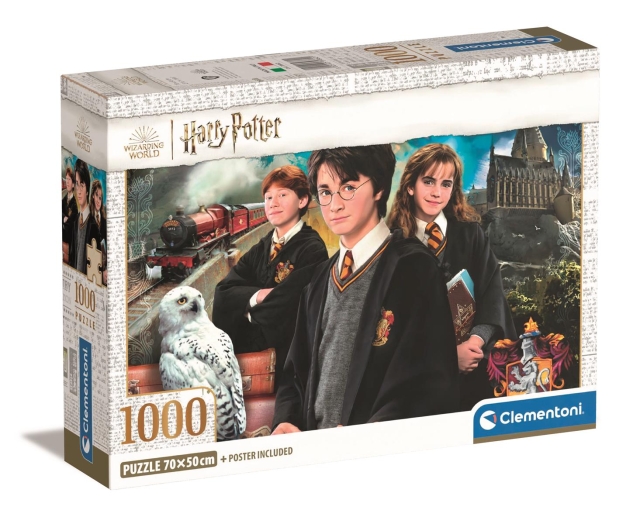 Clementoni 1000 kpl CB High Quality Collection Harry Potter Trio