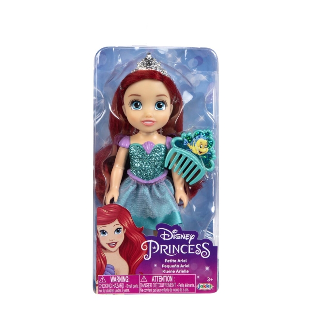JAKKS Pacific Disney Princess 6 tuuman Petite-nukke, jossa on kampa Ariel