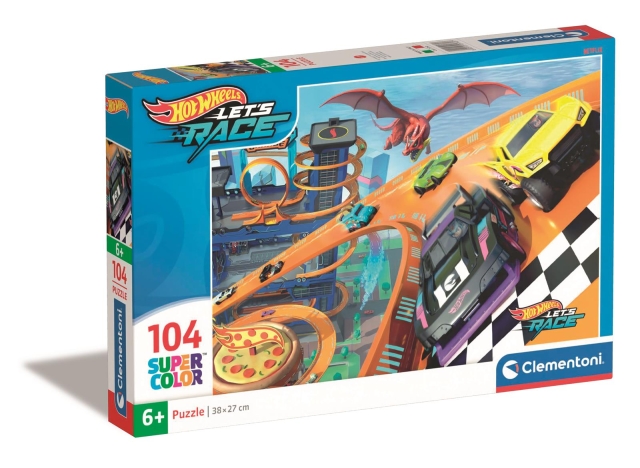 Clementoni 104 kpl Palapelit Lapset Hotwheels