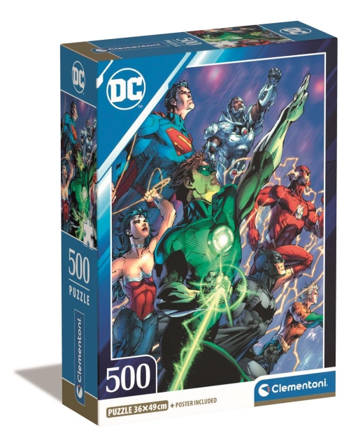 Clementoni 500 kpl CB High Quality Collection DC Comics (2)