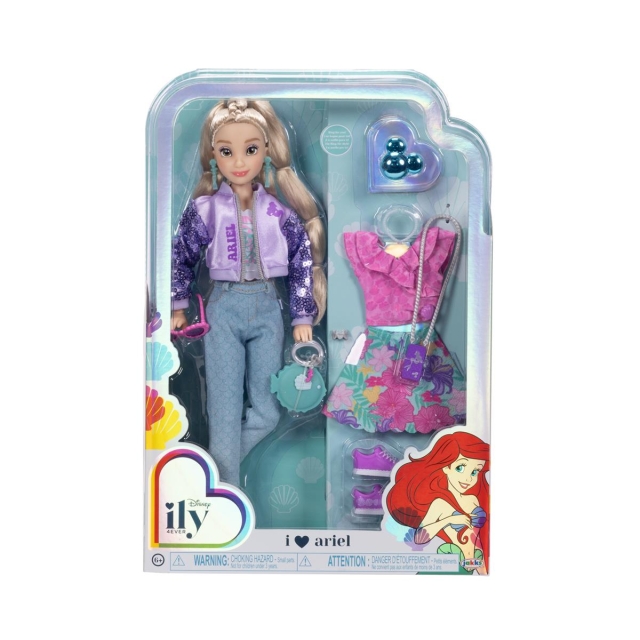 JAKKS Pacific Disney ily 4EVER -muotinukke, jossa on Arielin inspiroima lisämuoti