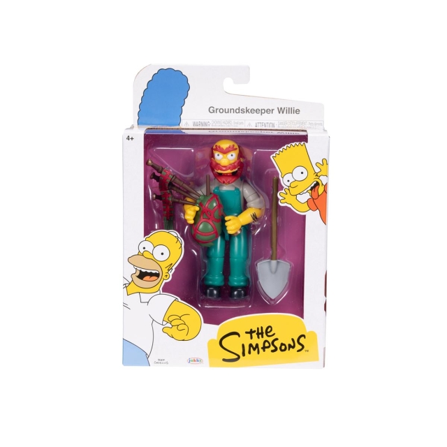 JAKKS Pacific Simpsonit 5 tuuman hahmo Viljelijä Willie