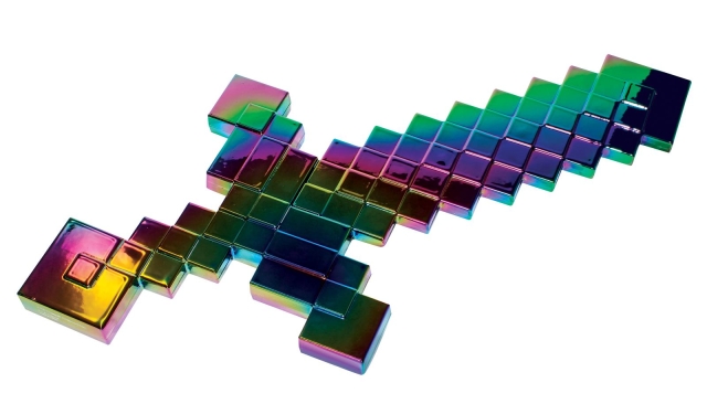 JAKKS Pacific Naamioituminen Minecraft roolileikki miekka vuosipäivä Netherite