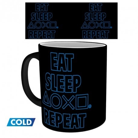 Abysse PLAYSTATION - Muki Heat Change - 320 ml - Eat Sleep Repeat - Syö Sleep Repeat