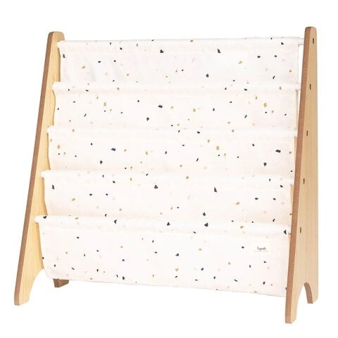3 Sprouts Kirjahylly Terrazzo/Cream