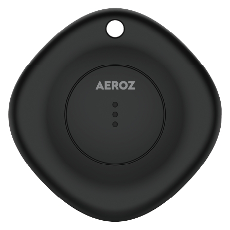 AEROZ TAG-1000 Black - Avaimen etsijä iPhoneen - Toimii Applen Find My -sovelluksen kanssa
