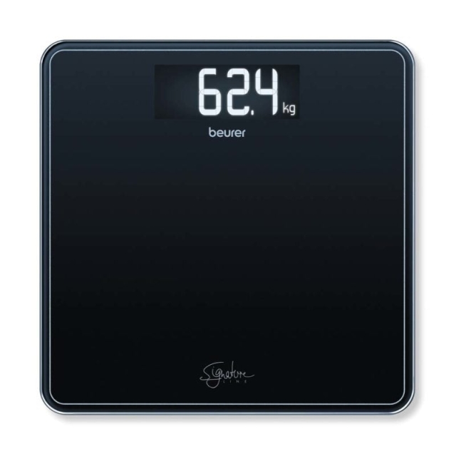 Beurer GS 400 Kylpyhuonevaaka lasi ( musta ) - 5 vuoden takuu