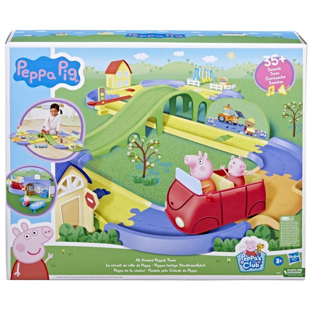Hasbro Peppa-possu ympäri Peppan kaupunkia