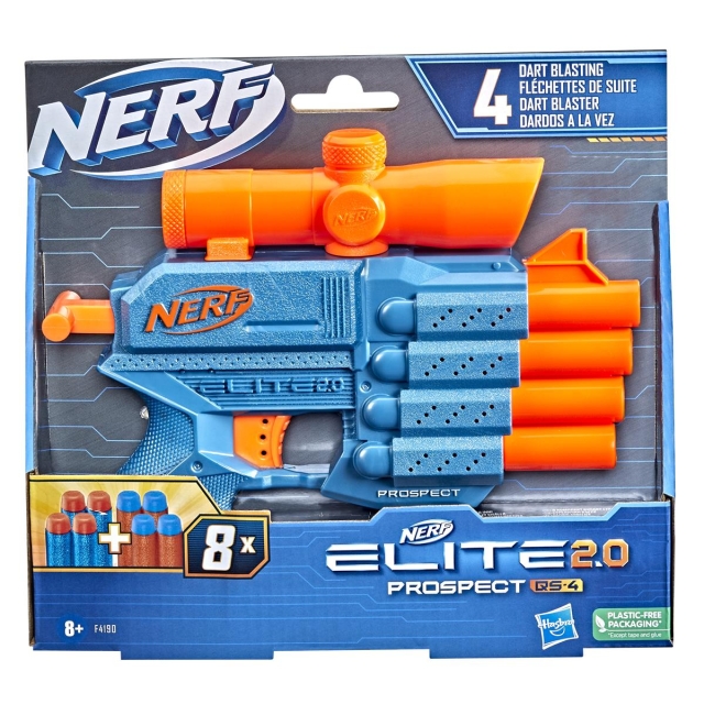 NERF N-Strike Elite 2.0 Prospect QS-4 NERF N-Strike Elite 2.0 Prospect QS-4