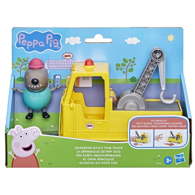 Hasbro Peppa Pig Isoisä koirien hinausauto