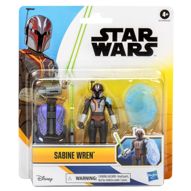 Star Wars Epic Hero Series 4 tuuman Deluxe-hahmo Sabine Wrenin 4-tuumainen hahmo