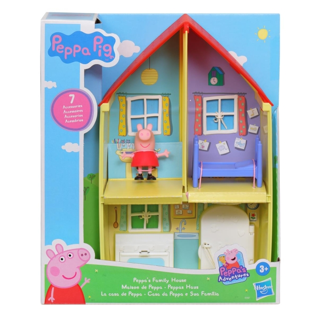 Hasbro Peppa Pig Peppan perhetalo leikkivälineistö