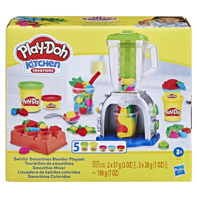 Play-Doh Kitchen Creations leikkisetti Swirlin Smoothies tehosekoitin