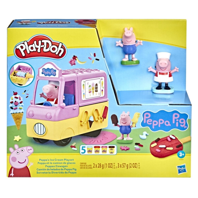 Play-Doh Peppa Pig leikkisetti Peppan jäätelö leikkisetti