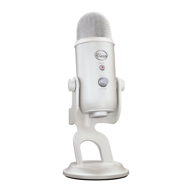 Blue Microphone Sininen - Mic Yeti Aurora Collection USB-mikrofoni Valkoinen sumu (White Mist)