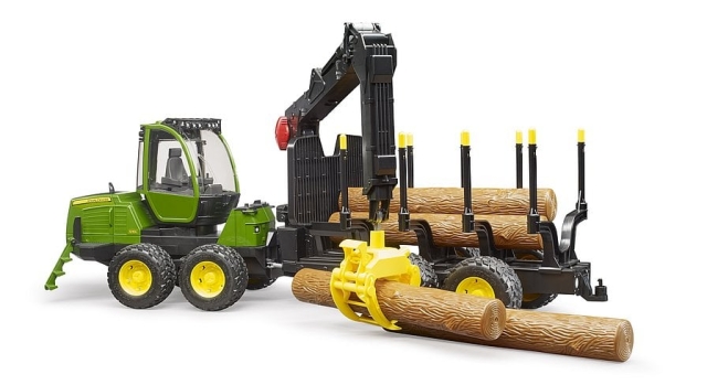 Bruder John Deere - Forwarder metsäkone (02133)