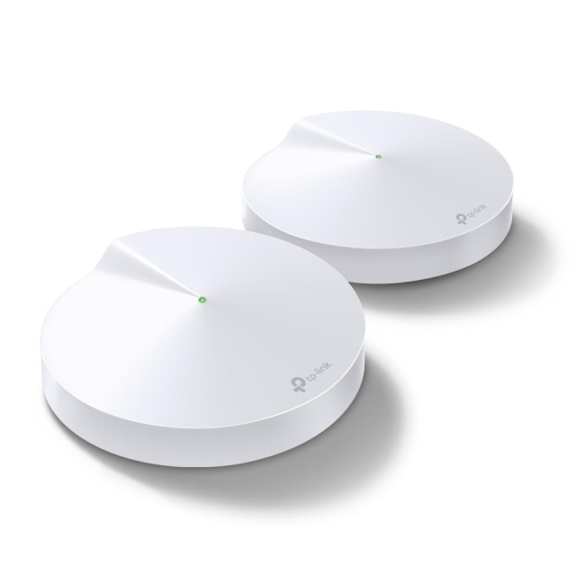 TP-Link Deco M5 (2-pack) AC1300 Whole-Home Mesh Wi-Fi -järjestelmä (koko koti)