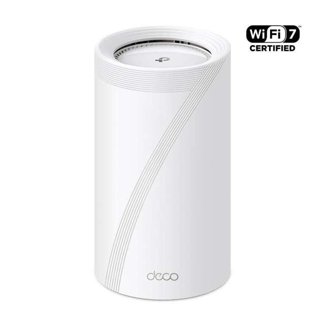 TP-Link Deco BE85 Wi-Fi 7 BE19000 Koko kodin verkko-WiFi-järjestelmä (1-pack)