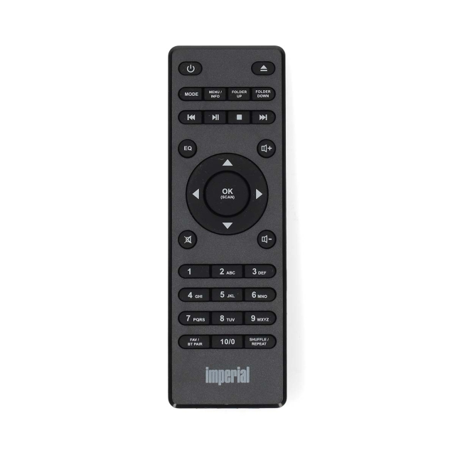 imperial Remote Control DABMAN i550CD