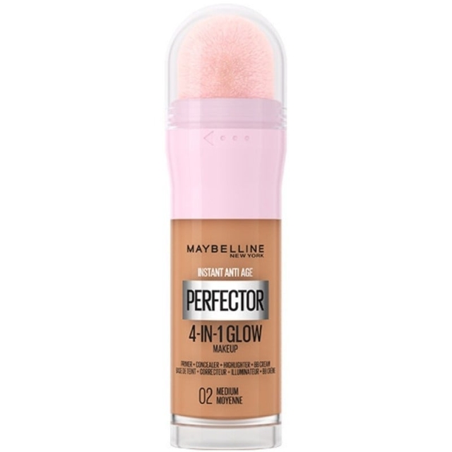 Maybelline Instant Perfector 4-in-1 Glow Makeup 02 Medium Keskikokoinen
