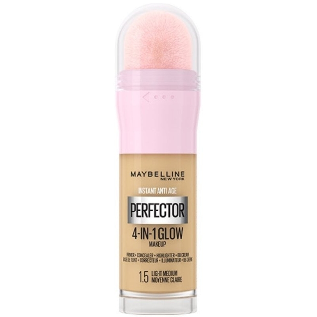 Maybelline Instant Perfector 4-in-1 Glow Makeup 1.5 Light Medium -meikkivoide
