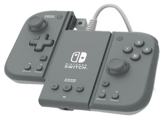 Hori Switch Split Pad Compact -lisälaitesarja (harmaa)