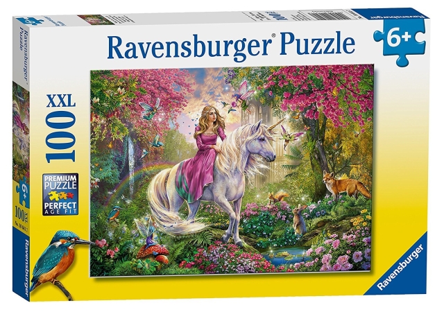 Ravensburger Yksisarviset XXL, 100kpl palapeliä