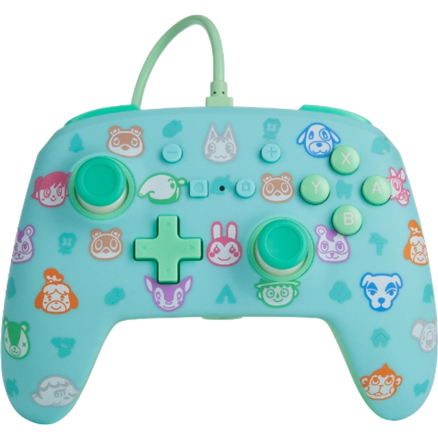 PowerA Nintendo Switch langallinen ohjain - Animal Crossing