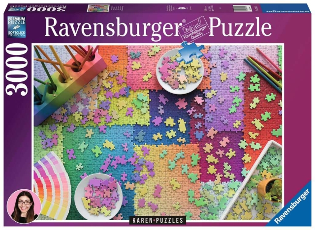 Ravensburger Palapelit palapelien päällä 3000p - (10217471)