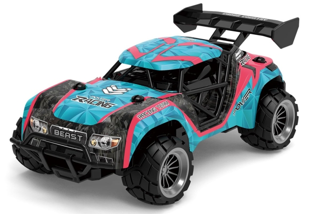 TEC-TOY R/C 1:20 2,4GHz 3,7V Li-ion - Sininen/pinkki (471411)