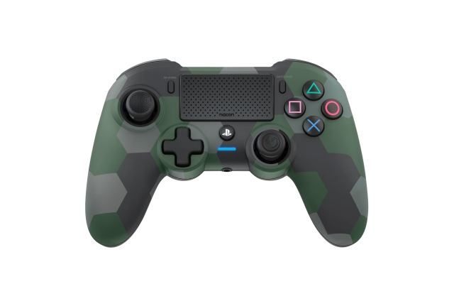 NACON Langaton Dualshock 4 V2 -ohjain Asymmetric Camo Vihreä (PS4)