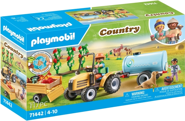 Playmobil Traktori perävaunulla ja vesisäiliöllä (71442)
